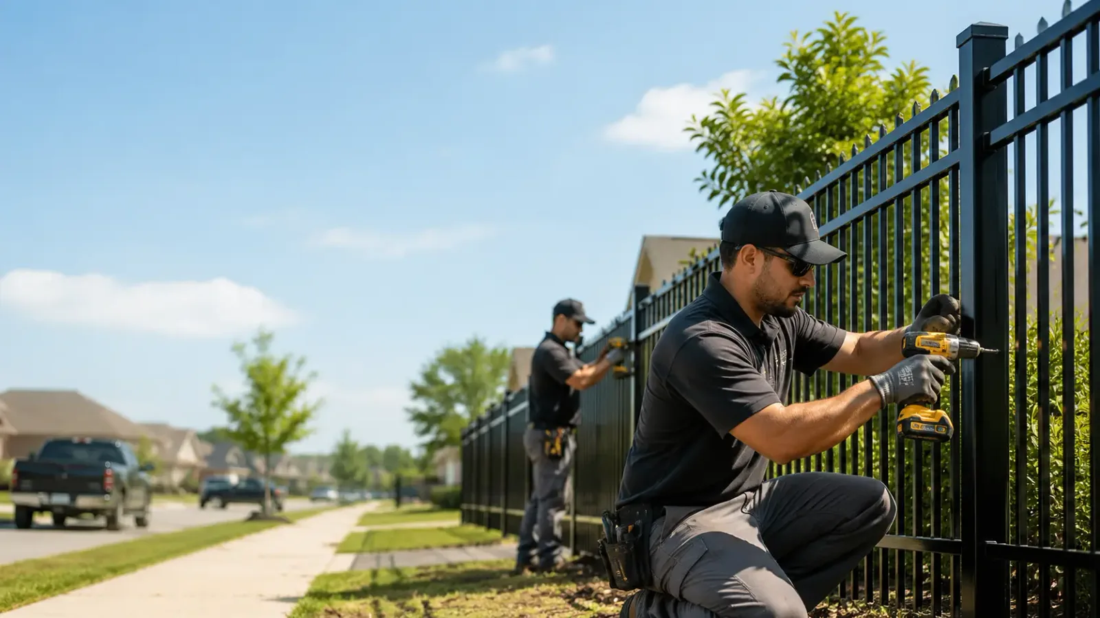 Metal Fence Installation in Horn Lake, MS